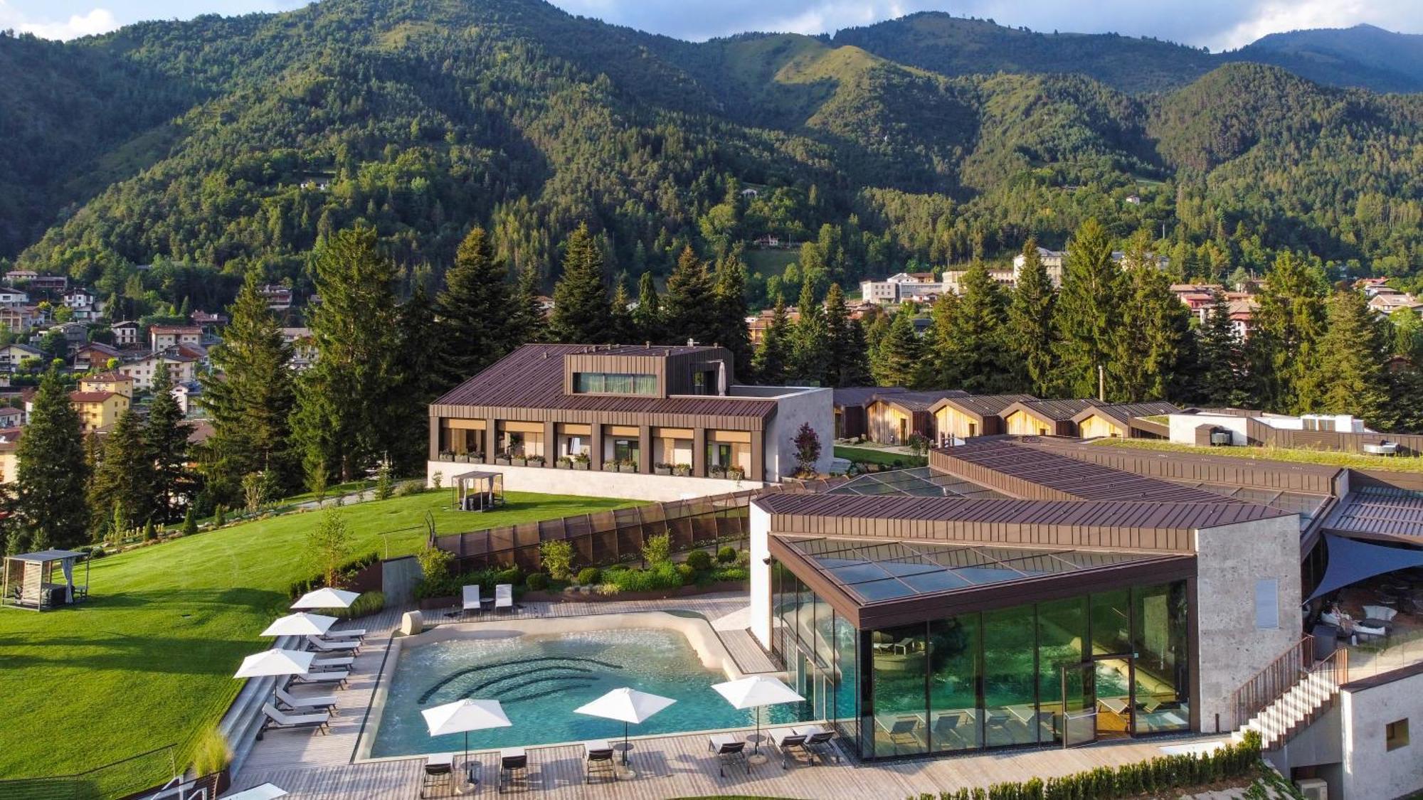 Collina Luxury Relais Hotell Clusone Eksteriør bilde